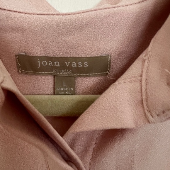 Pink sleeveless Joan Vass tunic - Picture 2 of 3